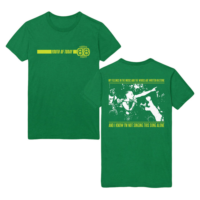 youth of today 88 Crew - Green T-Shirt