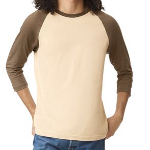 American Apparel CVC 3/4 Sleeve Tee