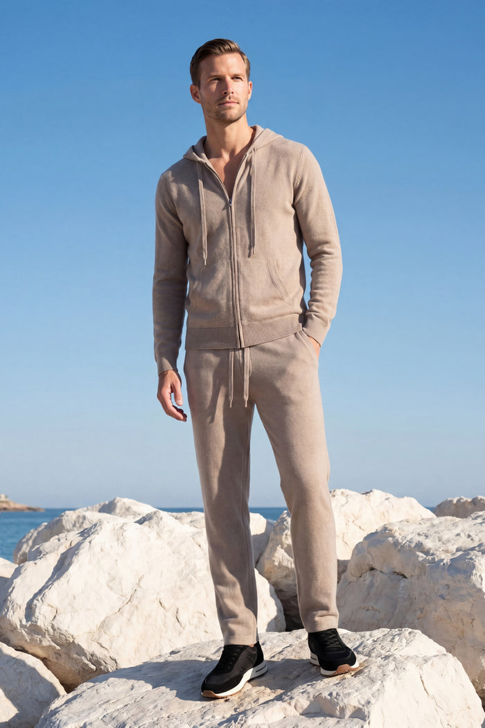 Ariello Cashmere Set Camel