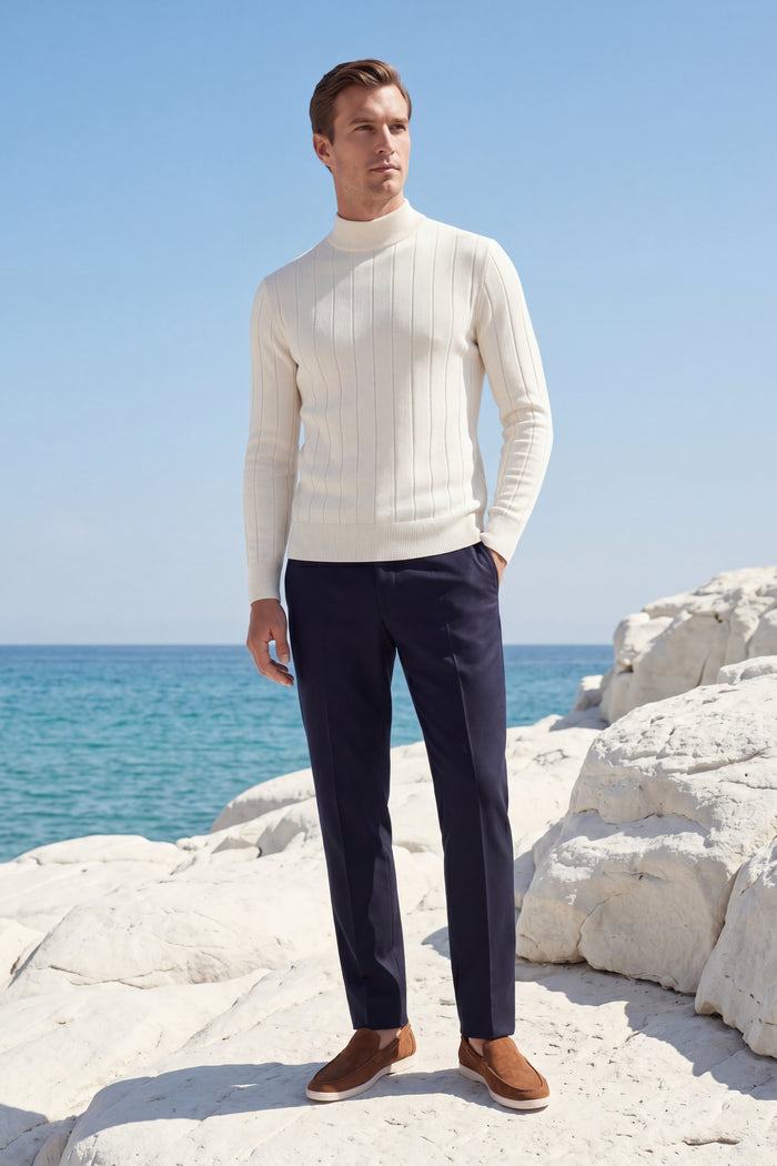 Arleno Turtleneck White