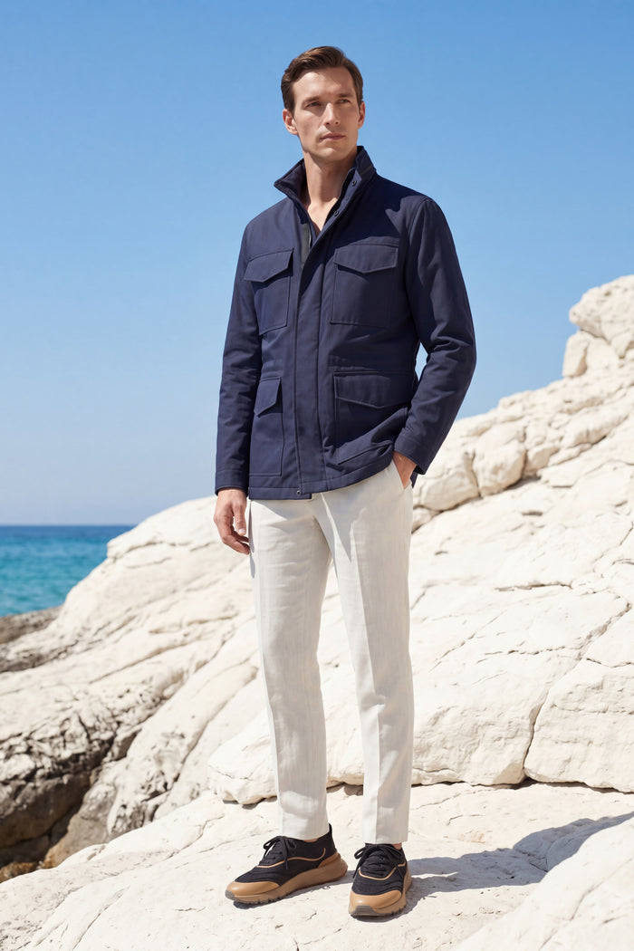 Arverno Expedition Coat Navy