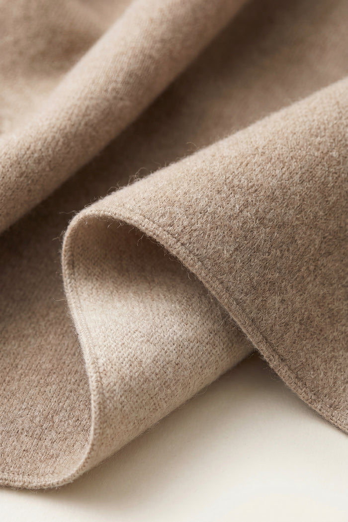 Belluno Reversible Scarf Beige