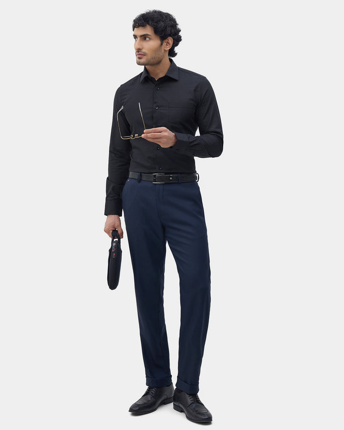 Black Jacquard Shirt - Purist