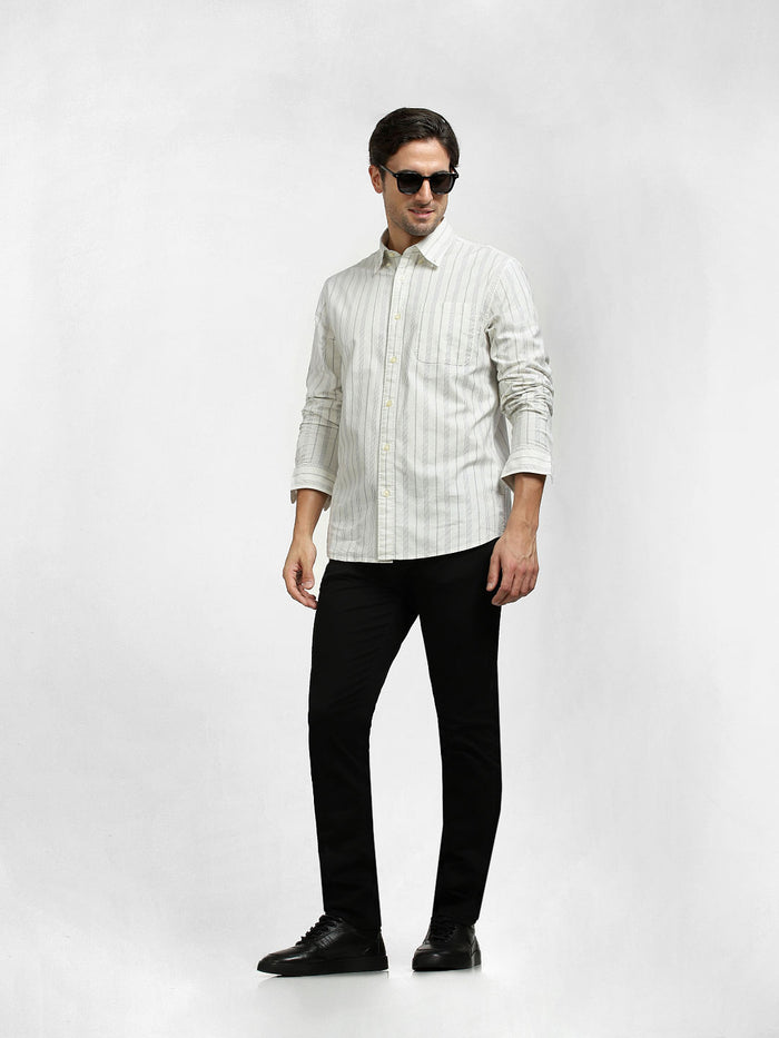 Black Organic Cotton Leon Slim Jeans