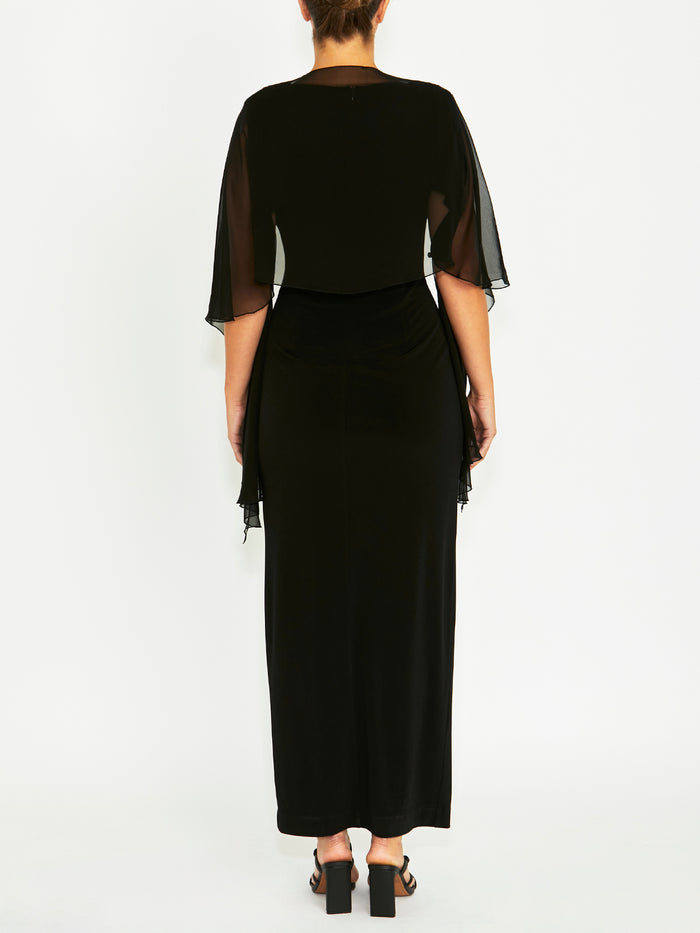 Black Silk Shrug