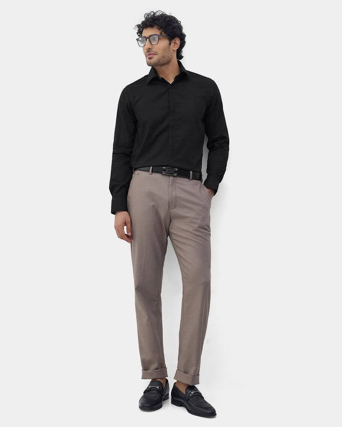 Black Textured Shirt - Veston