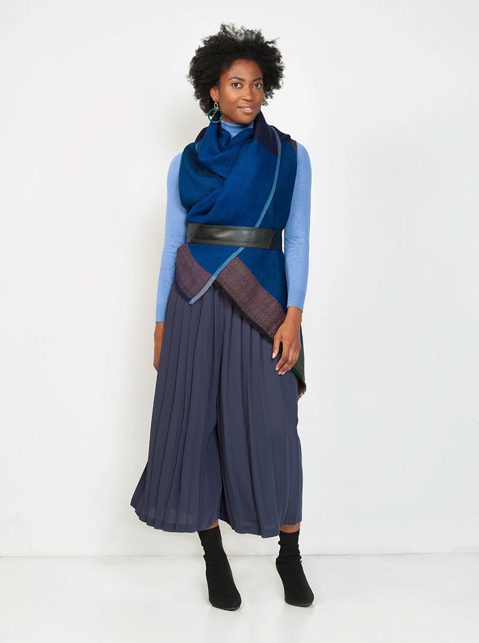 cape infinity wool deep sea