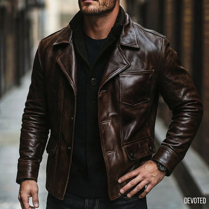 XS / Chocolate / Leather