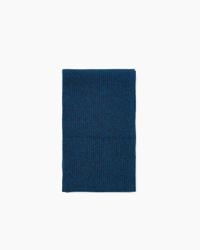 Cove Knit Muffler Coal Blue