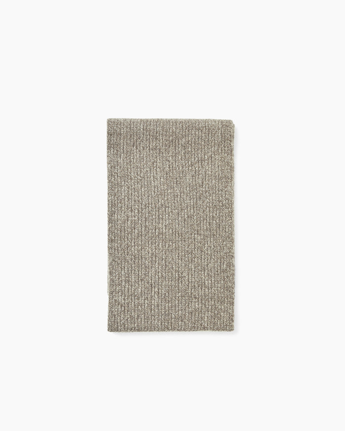Cove Knit Muffler Pebble