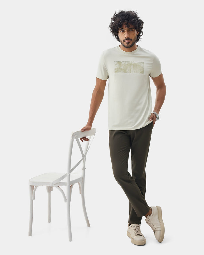 Dark Olive Solid Khakis - Sinai