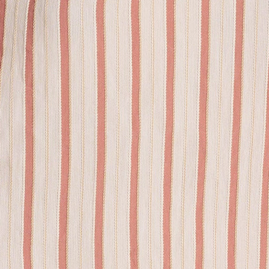 Red and white striped shirt on a beige background | Exclude | Swatch
