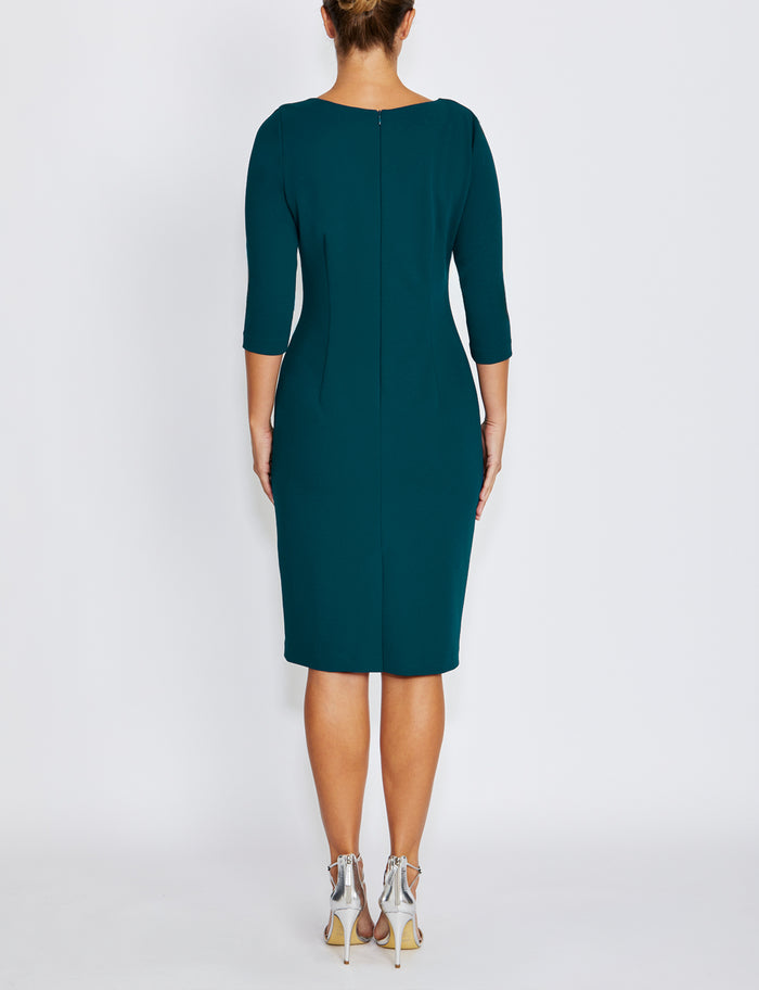 Elowen Dark Teal Dress