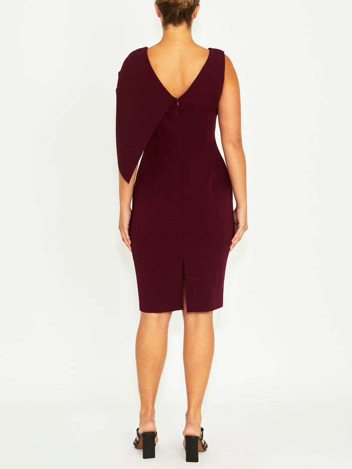 Freya Merlot Dress