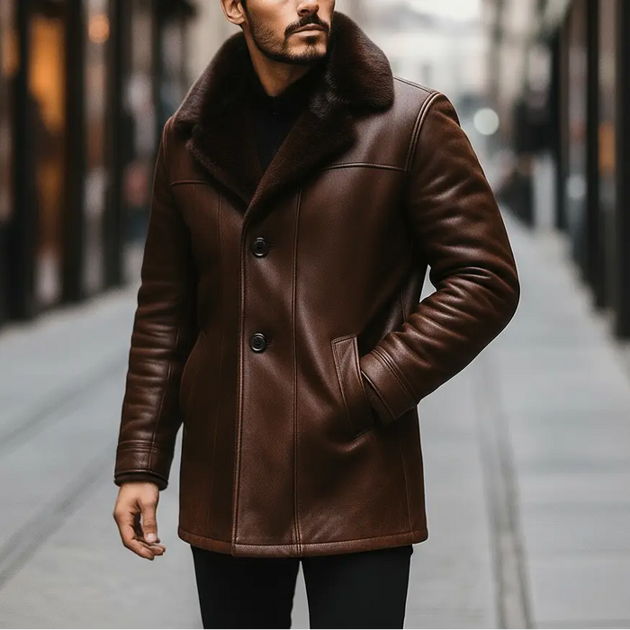 Goliath Coat Nappa Leather
