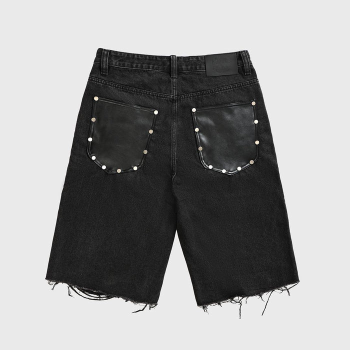 HOMME FEMME HFSS2026407-2 The Arsenal Denim Shorts