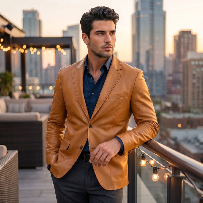 XS / Yellow / Leather