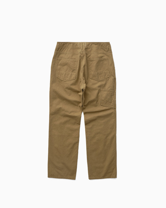 Khakis nonnative WORKER TROUSERS C/Li CANVAS Beige