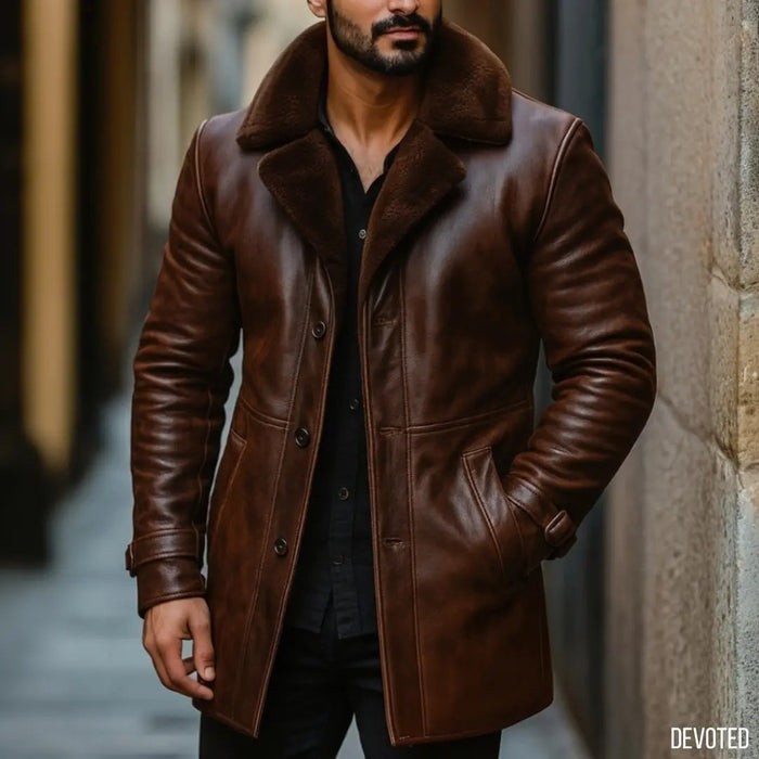 XS / Brown / Leather