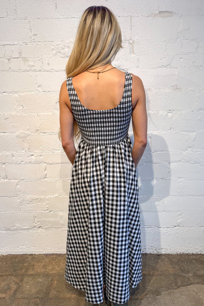 Maren gingham maxi dress, gingham dress, dress, dresses, maxi dress, dallas boutique, boutique