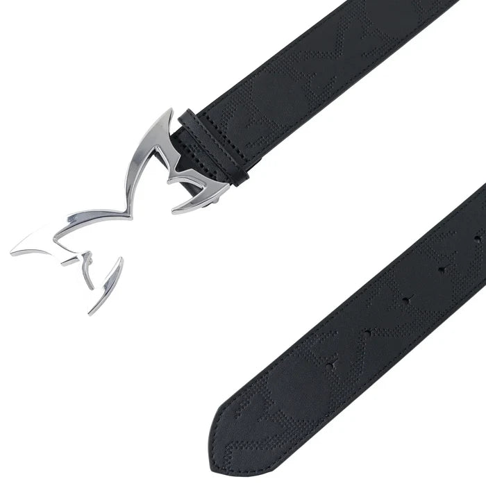 MERTRA Debossed Belt Black