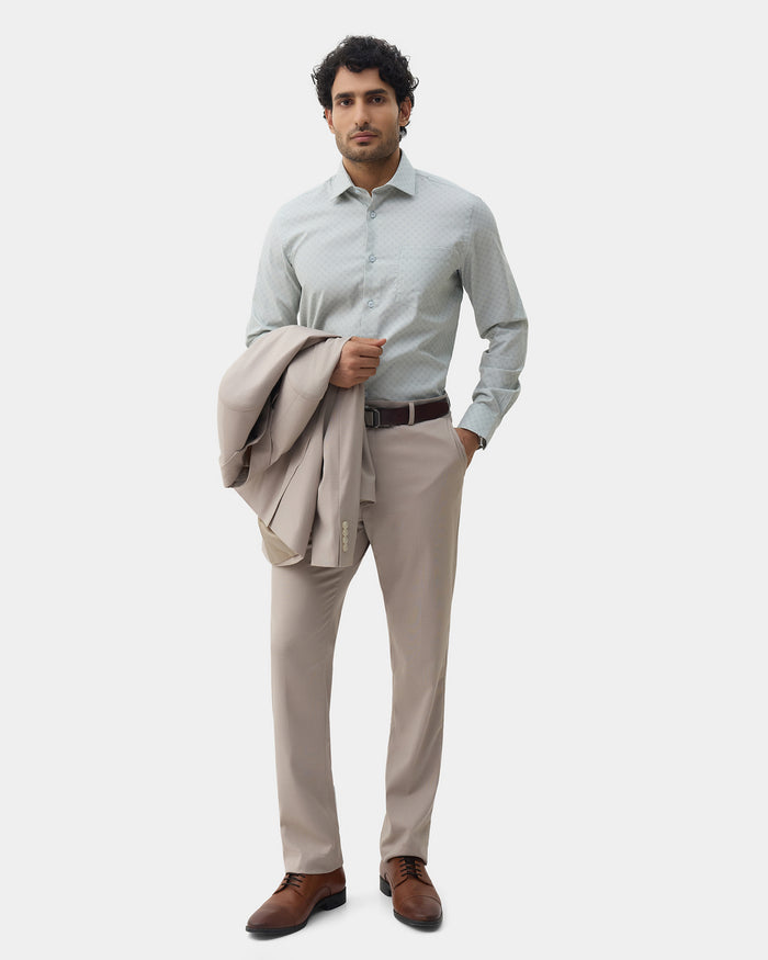 Mint Printed Shirt - Quill