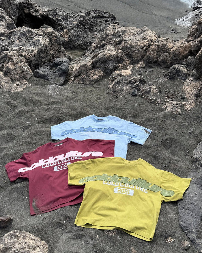 MIX MATCH TEE GREEN - Cold Culture