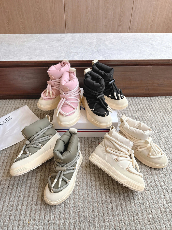 Moncler Altive Mid Snow Boots Pink