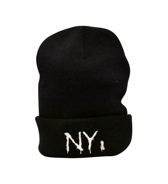 NY Spray Paint Beanie