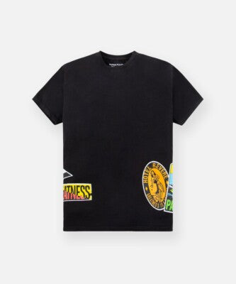 Paper plane - Black Road Trip Tee - Clique Apparel