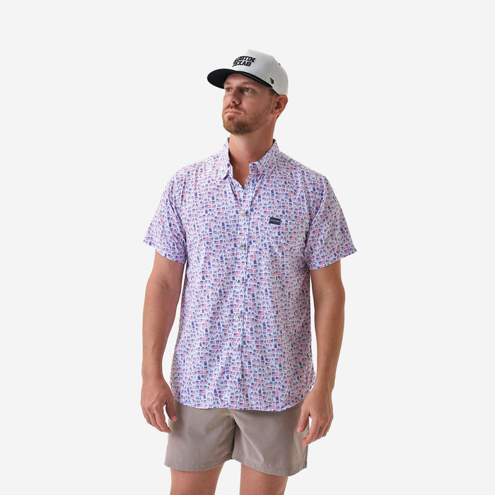 Performance Button Up - Old Glory