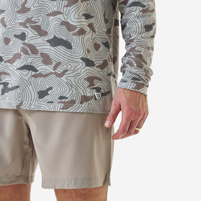 Performance Hoodie - Topo Desert Camo