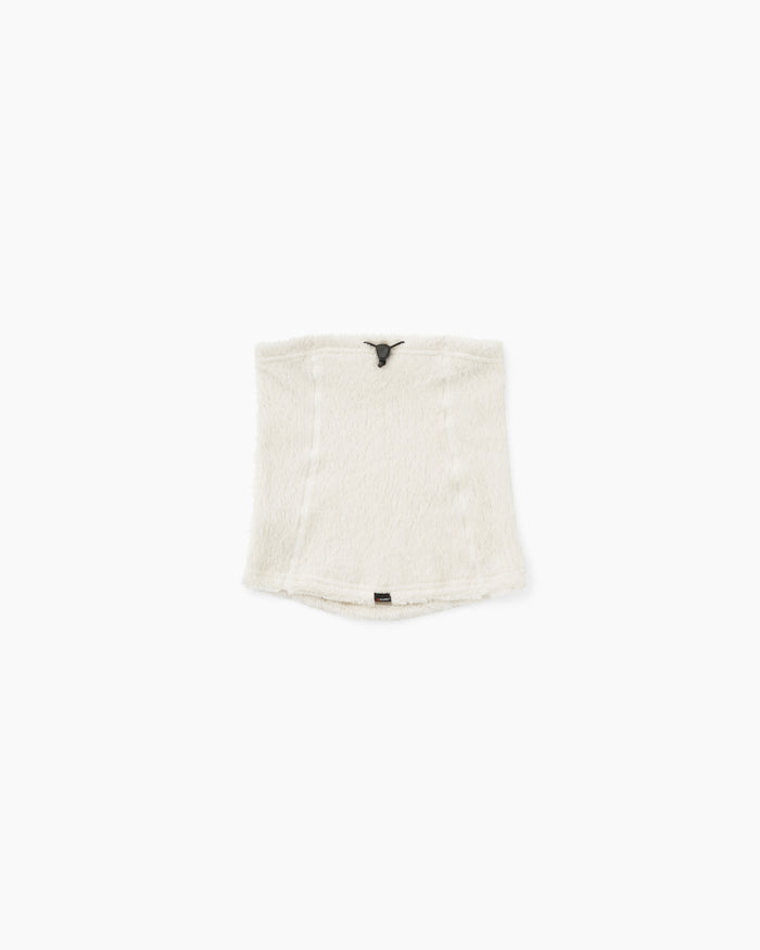 POLARTEC High Loft Fleece Neck Warmer Ivory