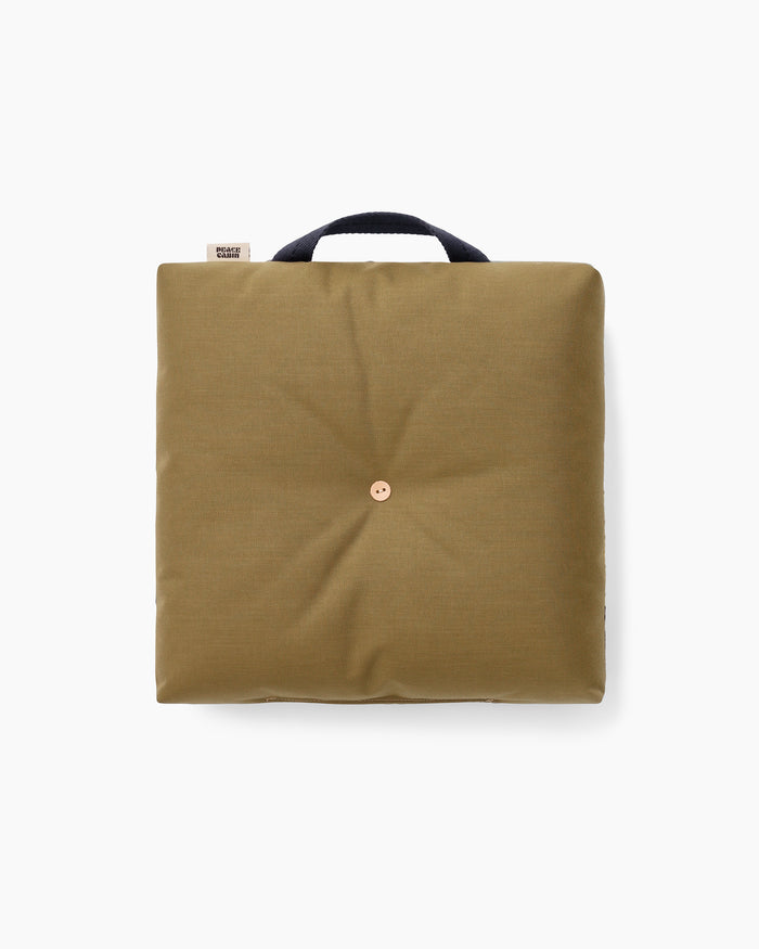 Recycled Froebel Cushion Multi / Tan