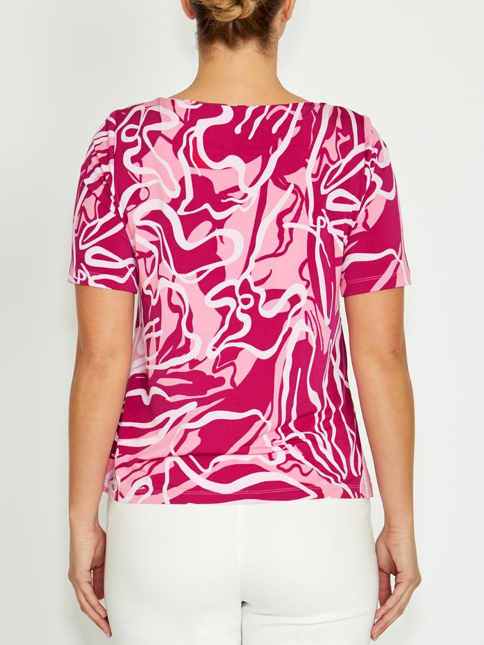 Renee Waterline Jersey Top