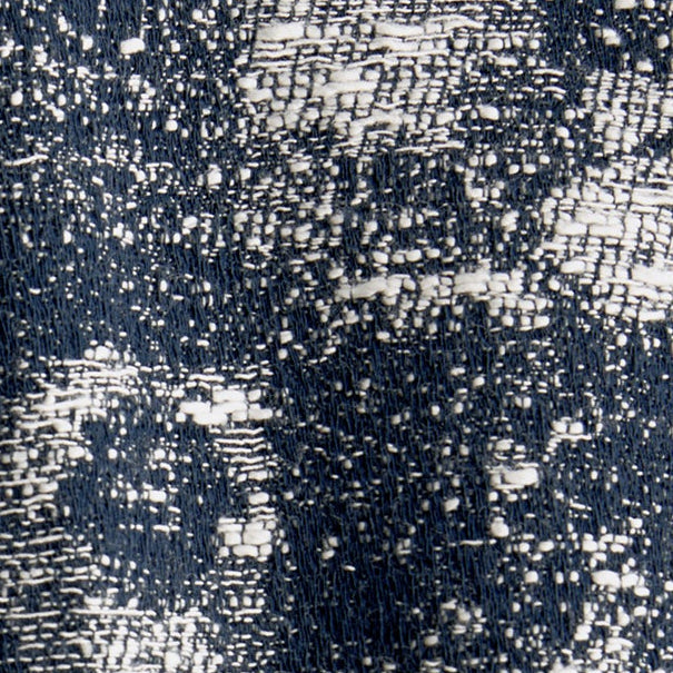 Close-up of a textured blue and gray patterned fabric | Exclude | Swatch