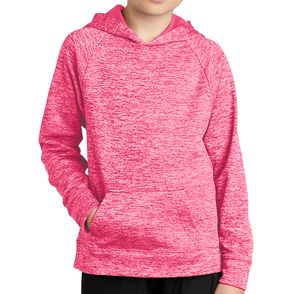 Sport-Tek Kids PosiCharge Electric Heather Hoodie
