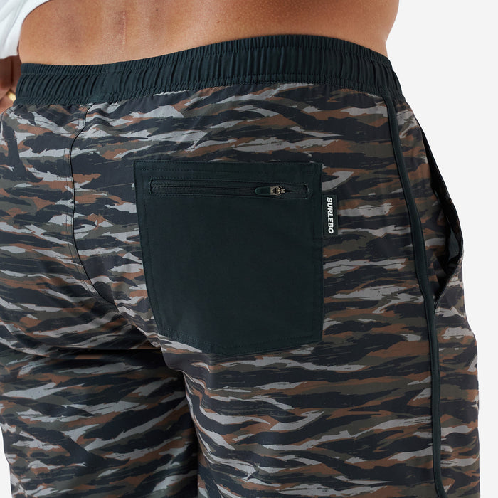Swim Trunk - Tiger Stripe Camo - Wetland