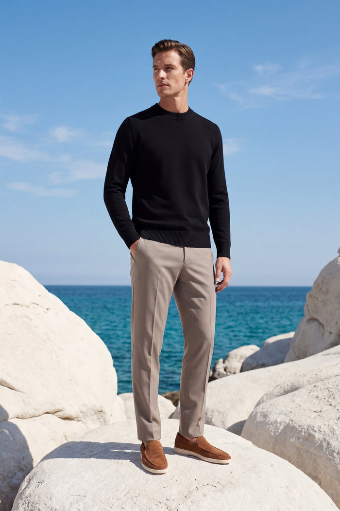 Taviani Cashmere Knit Black