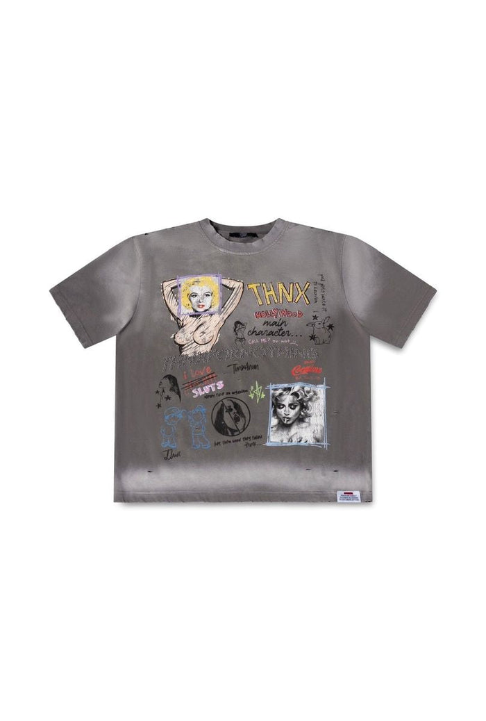 Thnx for Nothing - Hollywood Rhinestone - Clique Apparel