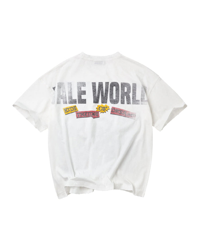 Vale Forever Newspaper Tee White