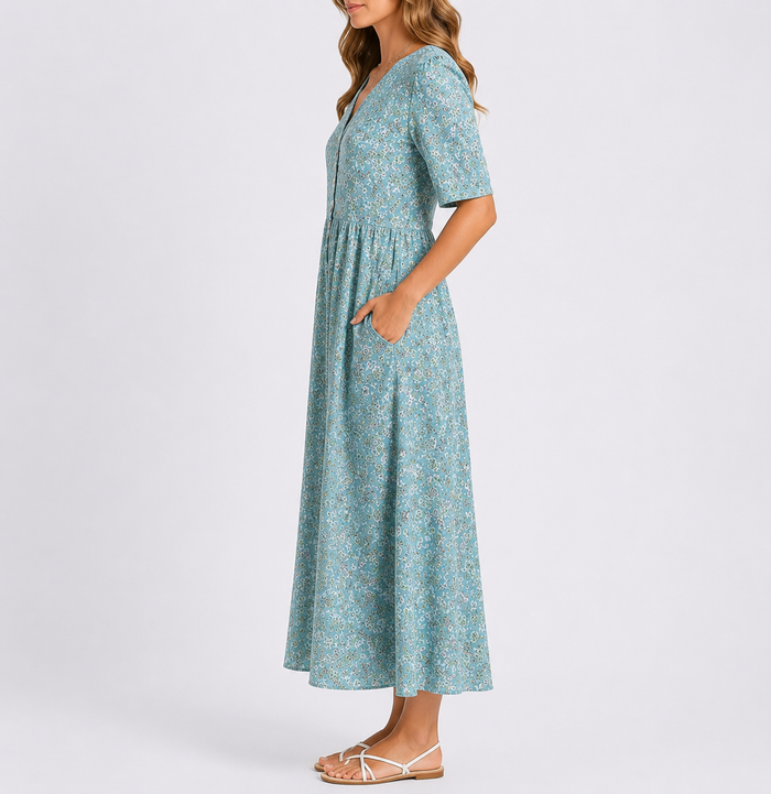 Women's Floral Midi Dress