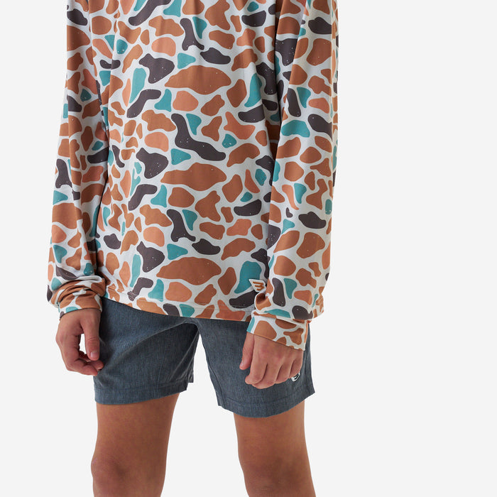 Youth Performance Hoodie - Bayside Camo