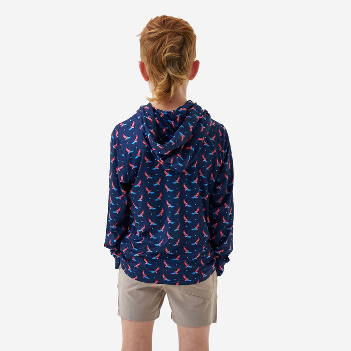 Youth Performance Hoodie - USA Eagle