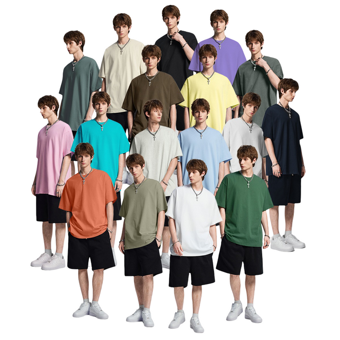 21Dripzz Essential Oversized Tee – Green