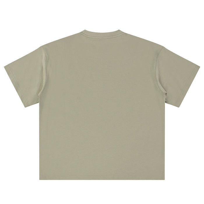 21Dripzz Essential Oversized Tee – Stone Grey