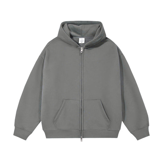 21Dripzz Essential Zip Hoodie - Anthracite Grey