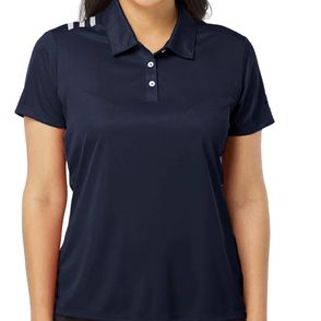 Adidas Women's 3-Stripes Shoulder Polo