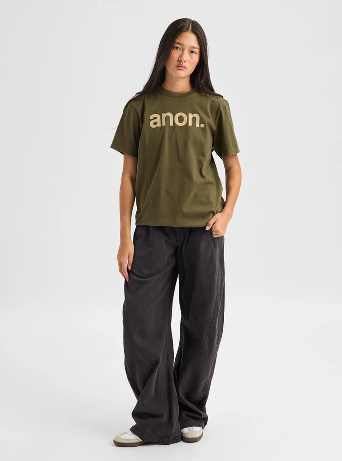 Product image of Anon Short Sleeve T-Shirt[Variant:Dried Moss]