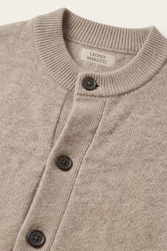 Arlino Buttoned Set Camel